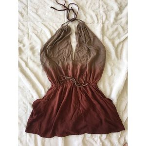 FLASH SALE Blue Life New Island Halter Dress